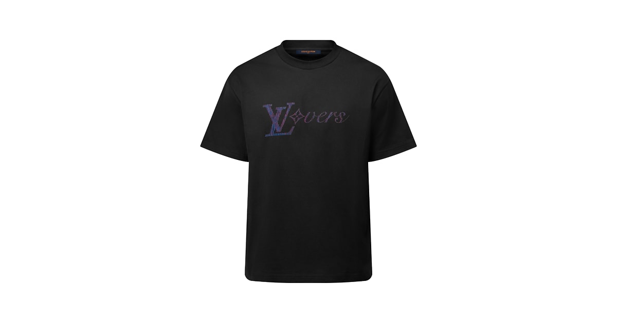 Iridescent LV Vers T-Shirt - Ready-to-Wear | LOUIS VUITTON