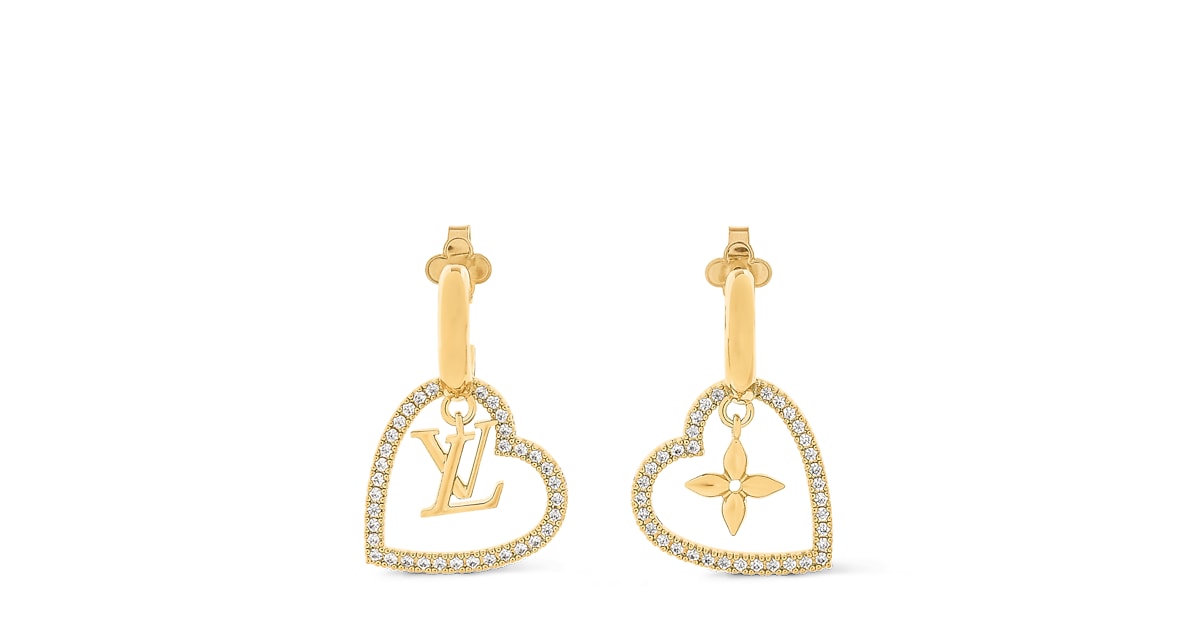 Products by Louis Vuitton: My LV Heart Earrings