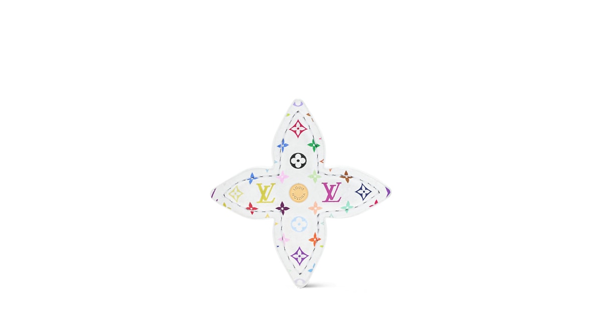 LV x TM Monogram Multicolor Flower Hair Clip . - Fashion  display picture 3