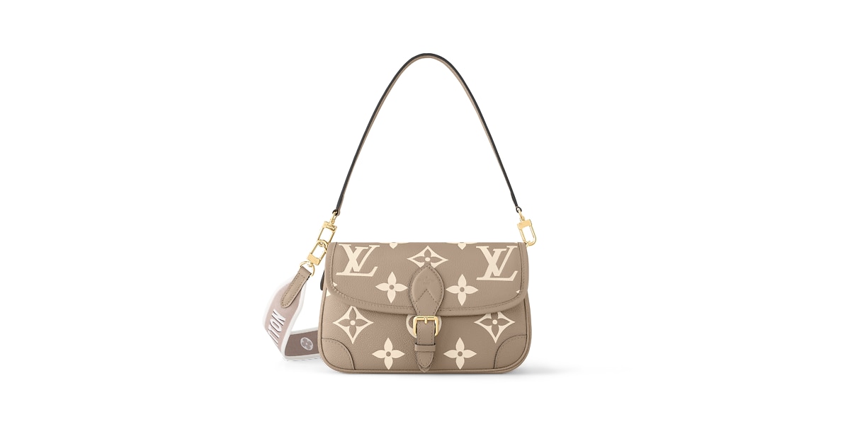 Diane Monogram Empreinte Leather Handbags LOUIS VUITTON
