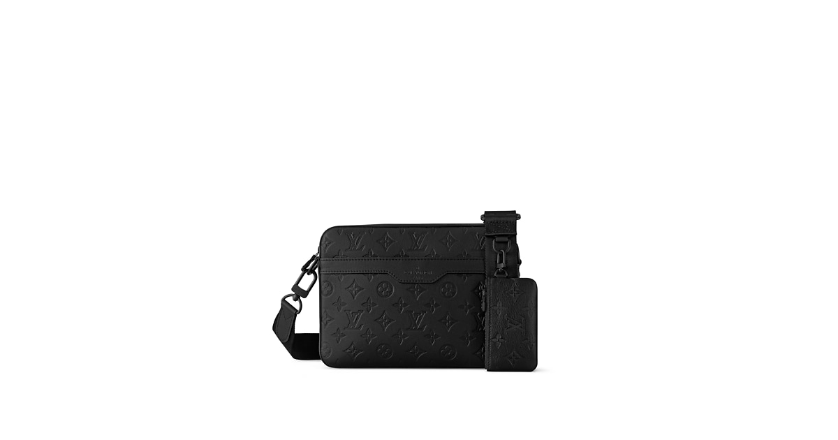 Trio Messenger Monogram Shadow Leather Bags LOUIS VUITTON