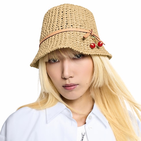 LV x TM Cerise Charms Hat . in Women's Accessories Hats and Gloves collections by Louis Vuitton (Product zoom)