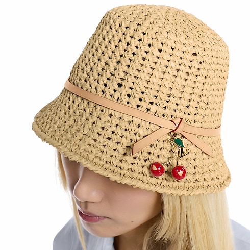 LV x TM Cerise Charms Hat . in Women's Accessories Hats and Gloves collections by Louis Vuitton (Product zoom)