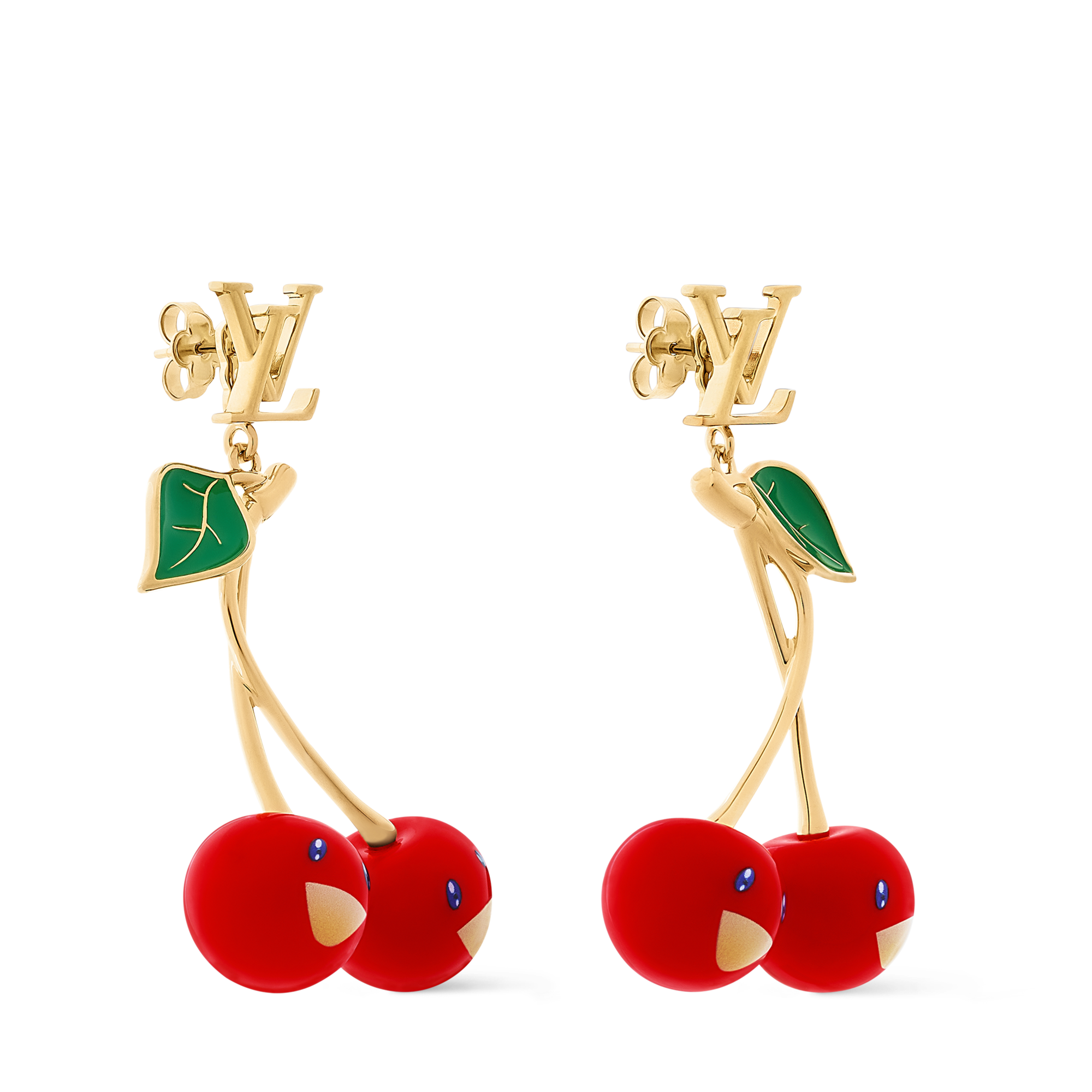  LV x TM Cerise Earrings . in Women
