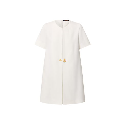 Anchor Button A-Line Dress in Women's Ready-to-Wear Dresses collections by Louis Vuitton (Product zoom)