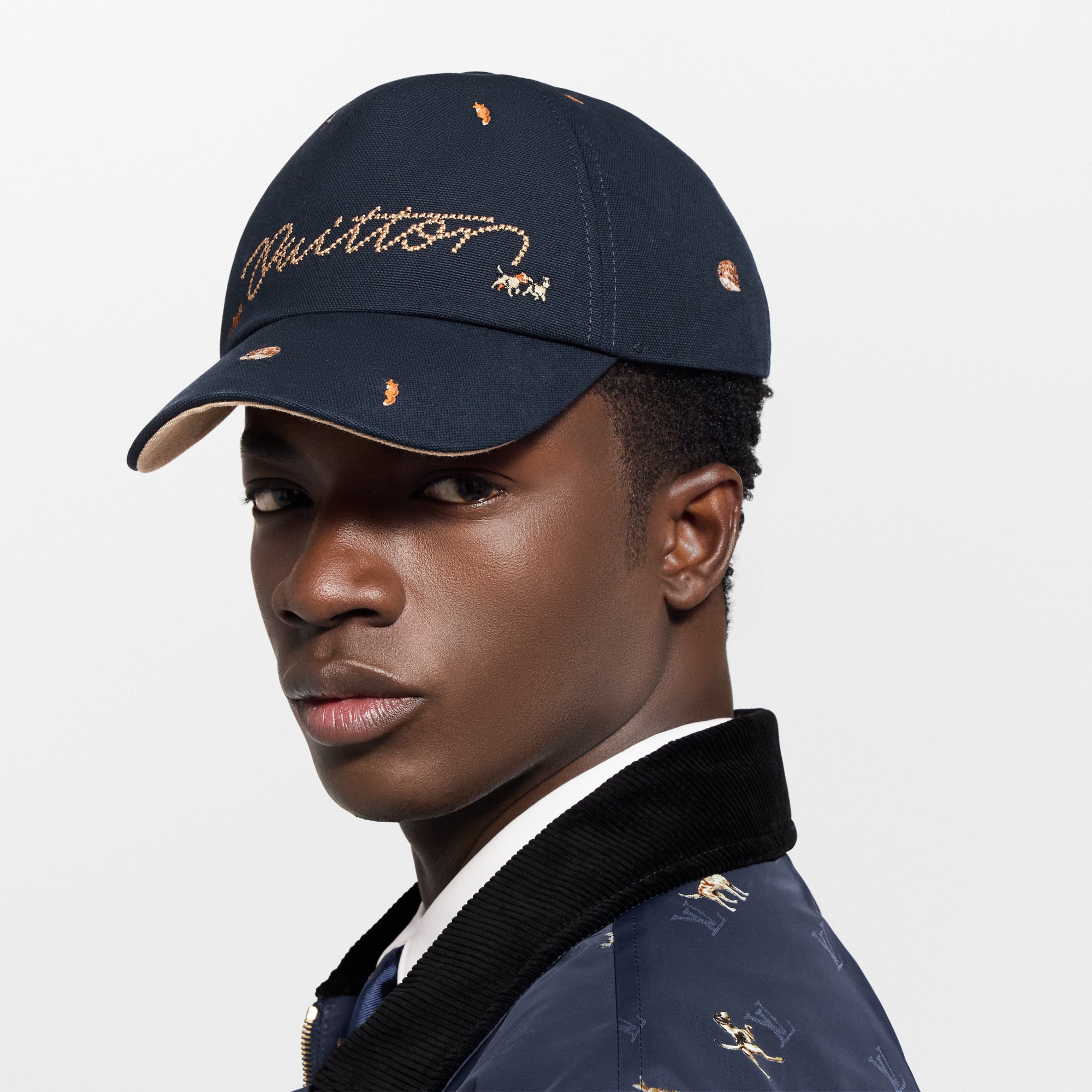 Animal Blason Cap . in Men