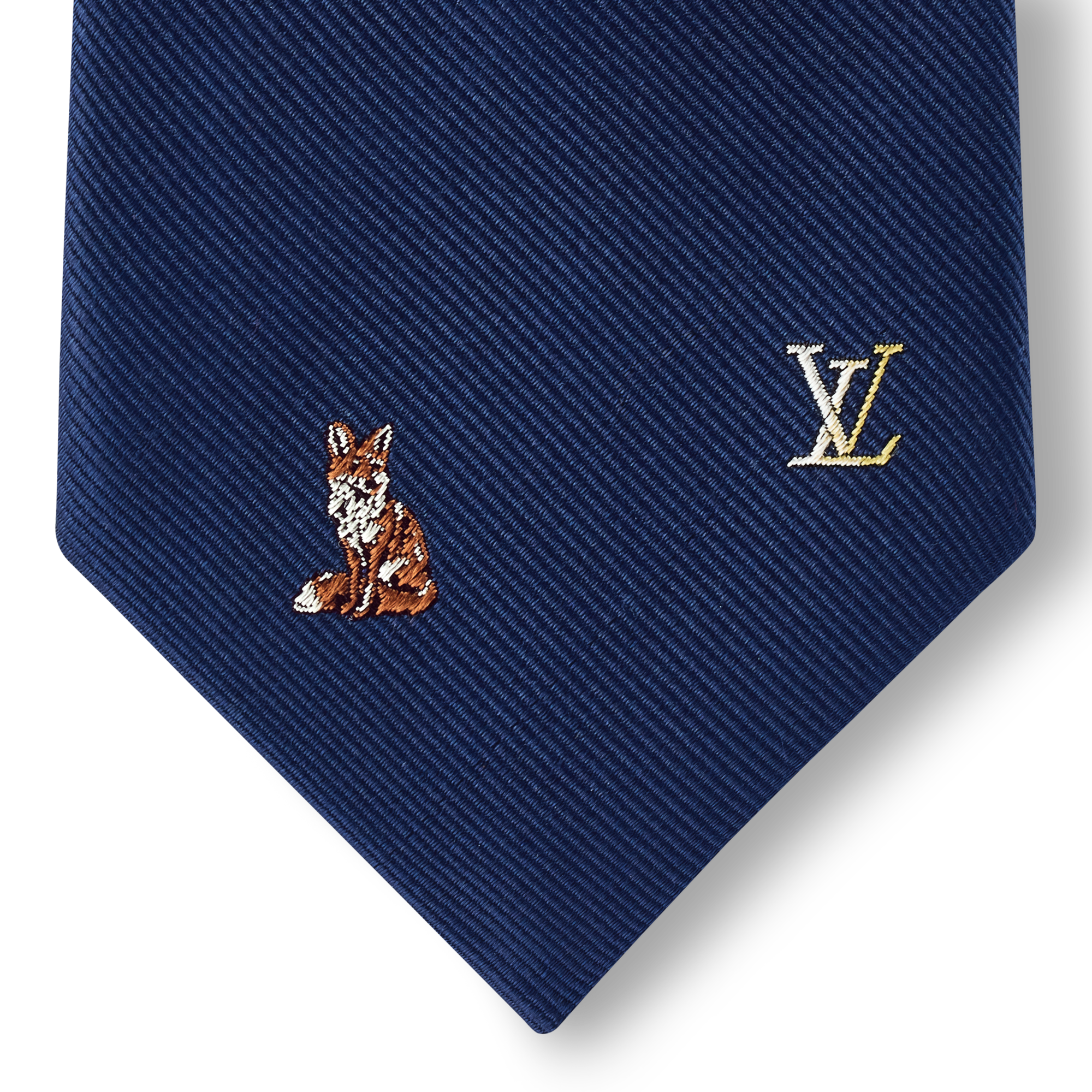 Animal Blason Tie . in Men