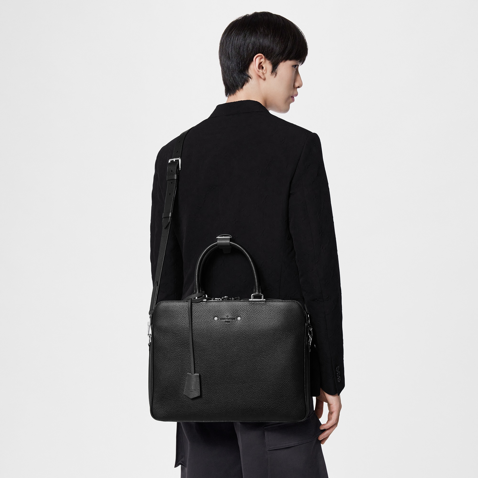 Armand Briefcase Taurillon Leather in Men