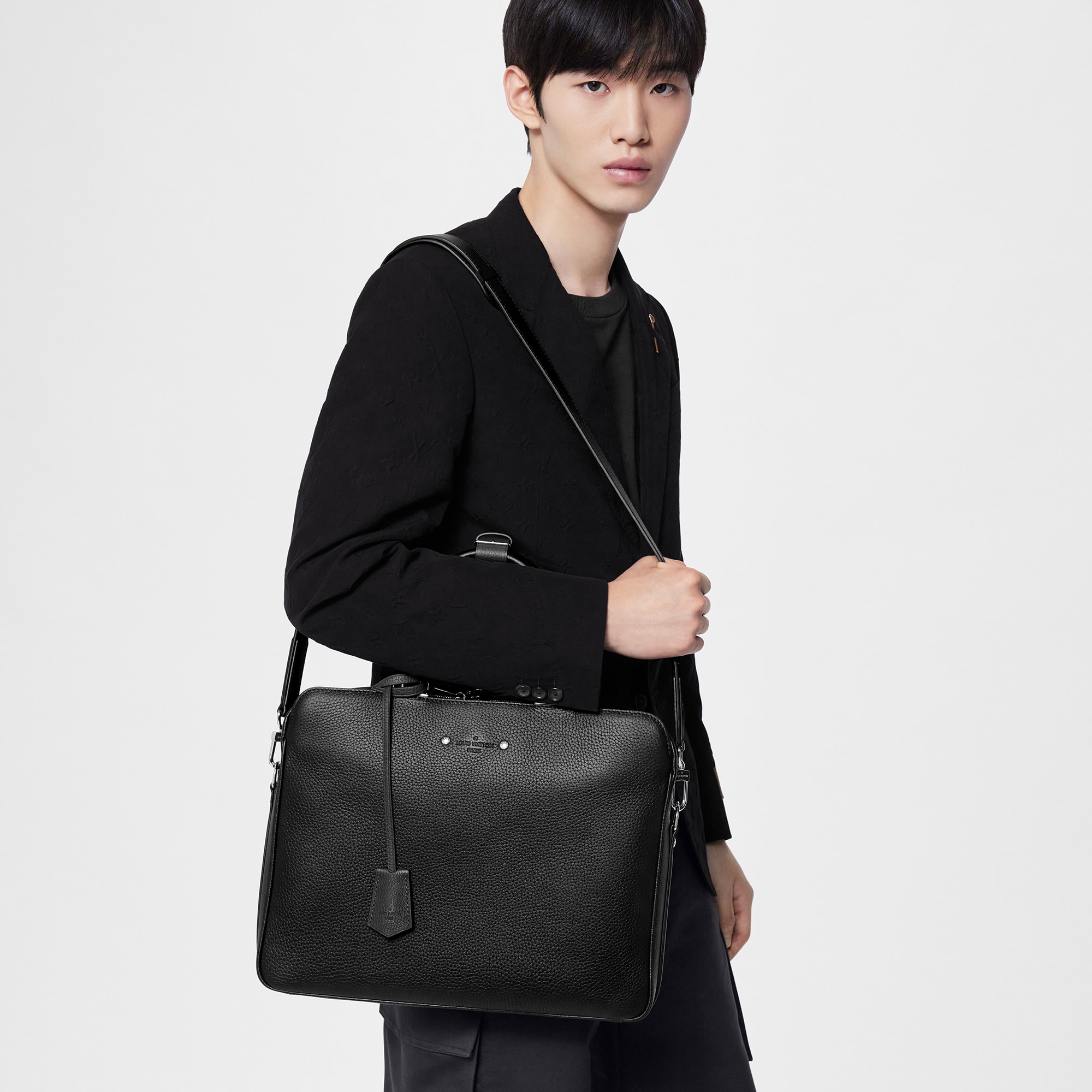 Armand Briefcase Taurillon Leather in Men