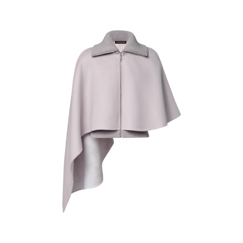 Asymmetrical Mahina Cape Coat in Women's Ready-to-Wear Coats and Jackets collections by Louis Vuitton (Product zoom)