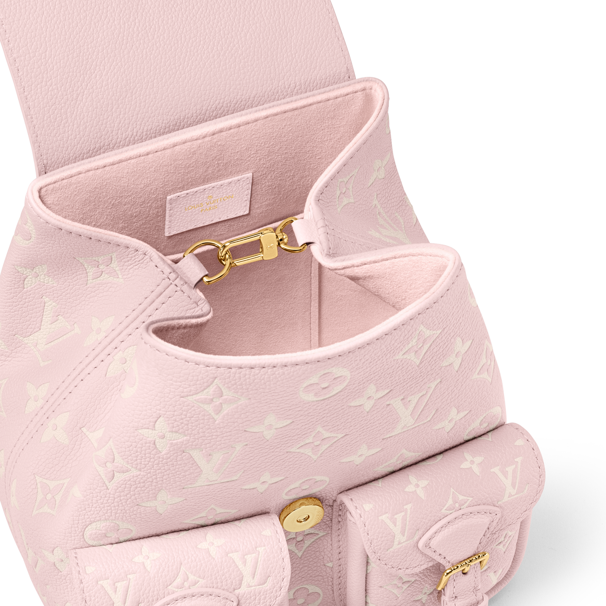 Backup Bicolour Monogram Empreinte Leather in Women