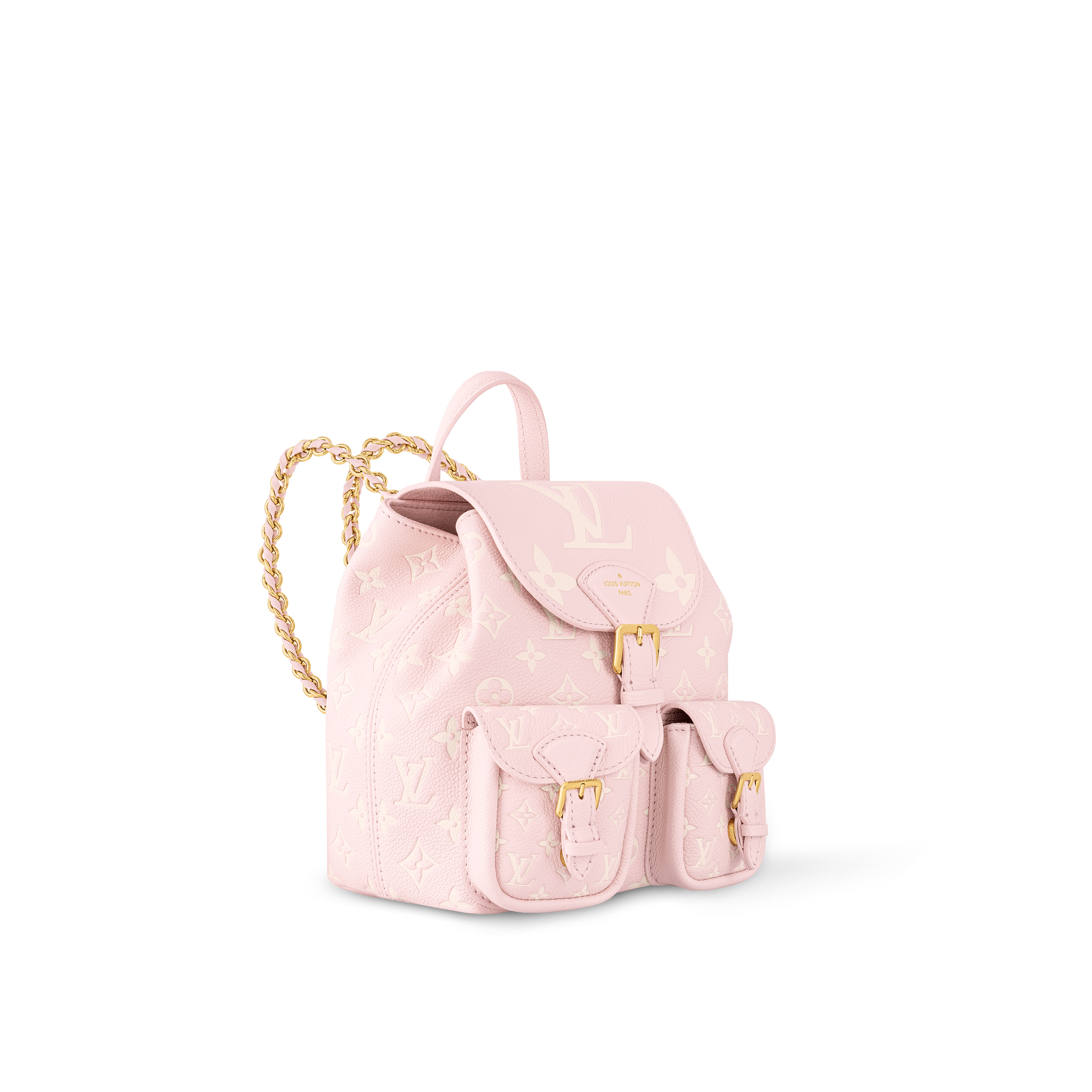 Backup Bicolour Monogram Empreinte Leather in Women