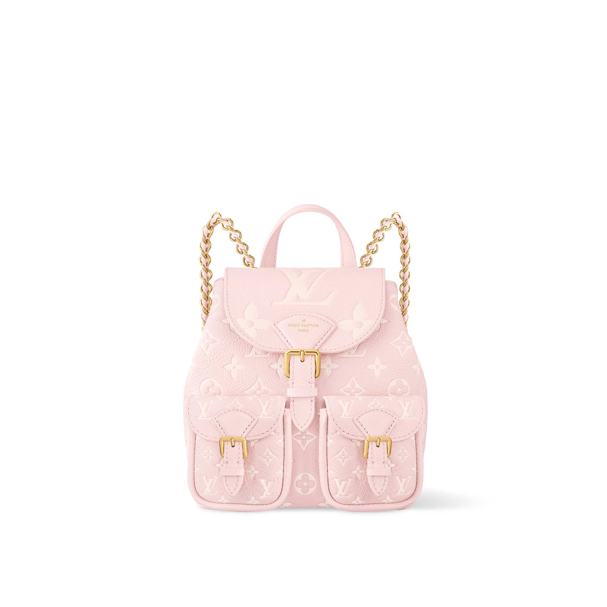 Backup Bicolour Monogram Empreinte Leather in Women