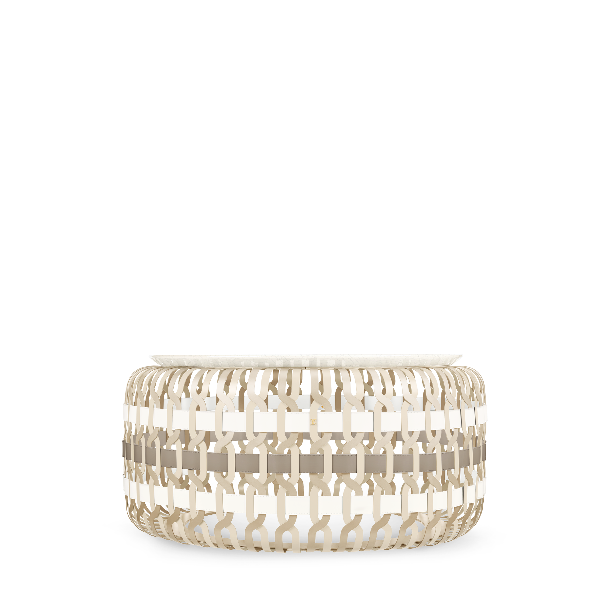 Basket Coffee Table By Zanellato/Bortotto  in Trunks, Travel and Home