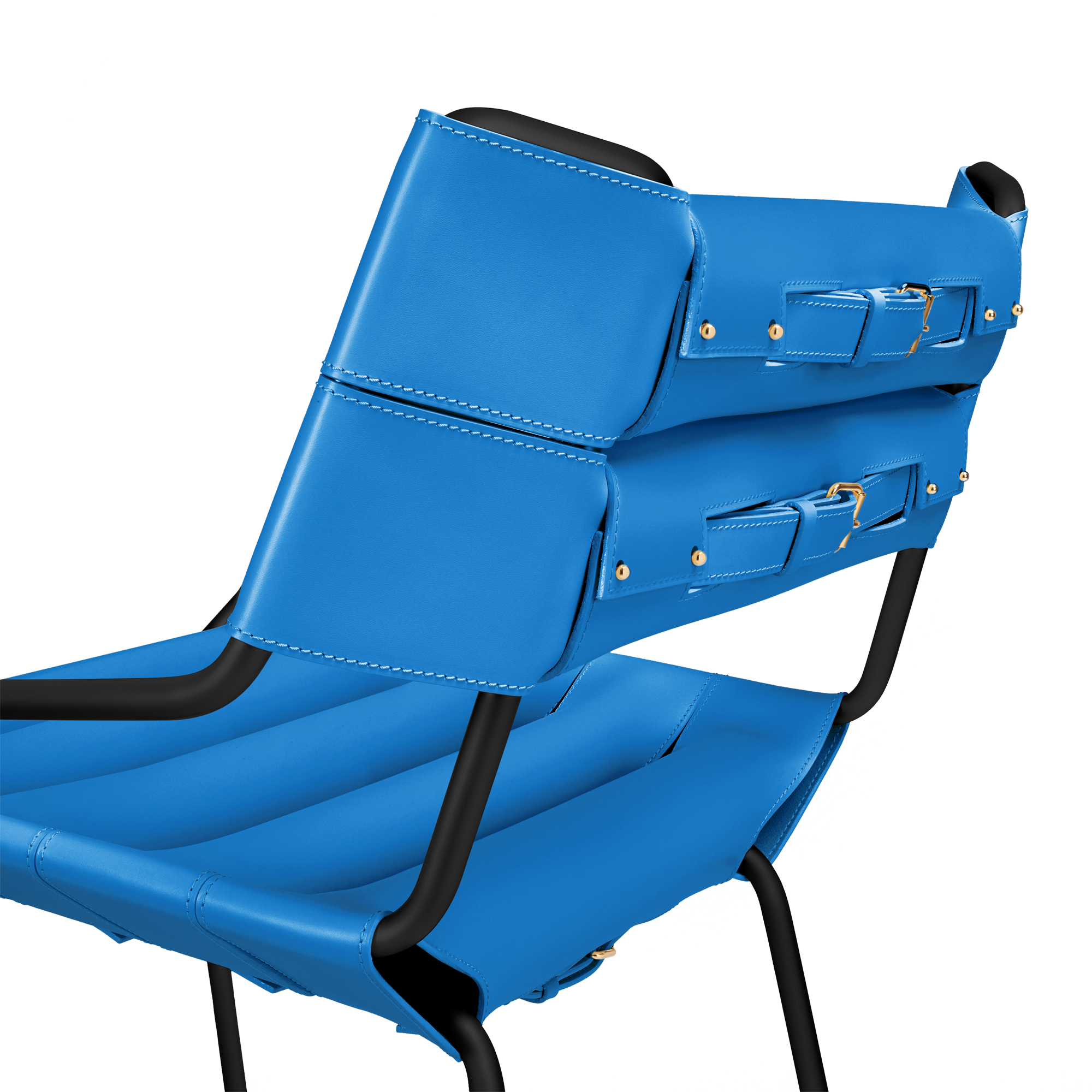 Belt Bar Stool By Atelier Oi  in Trunks, Travel and Home