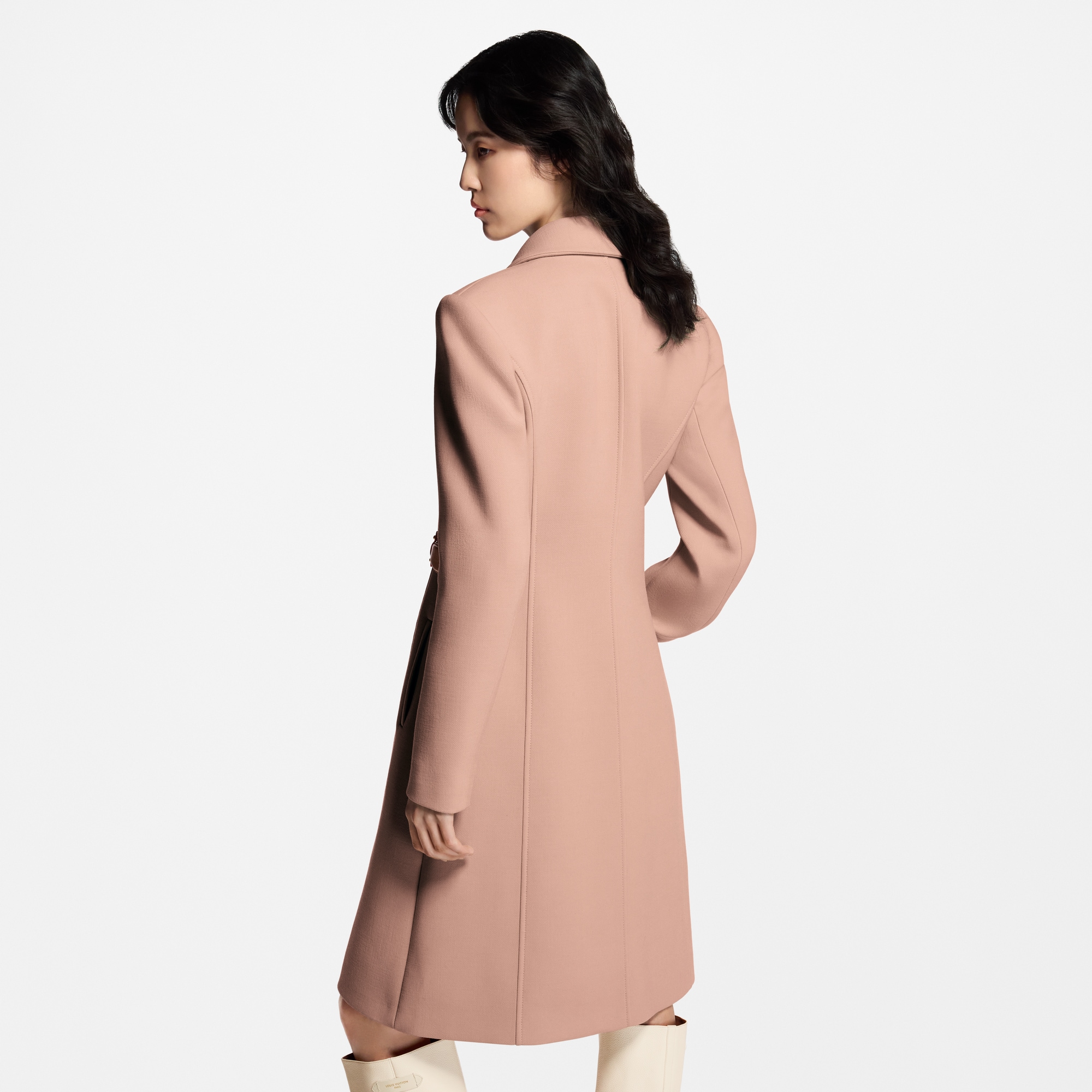Belt Detail Coat  in Women