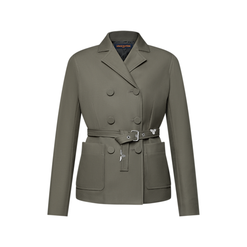 Belted Double-Breasted Jacket in Women's Ready-to-Wear Coats and Jackets collections by Louis Vuitton (Product zoom)