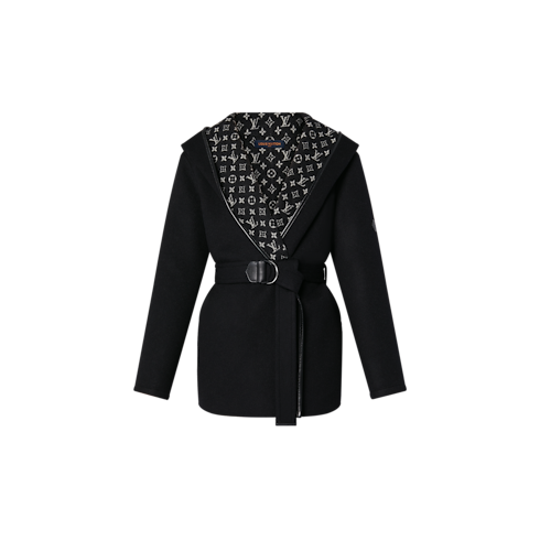 Belted Short Wrap Pea Coat in Women's Ready-to-Wear Coats and Jackets collections by Louis Vuitton (Product zoom)