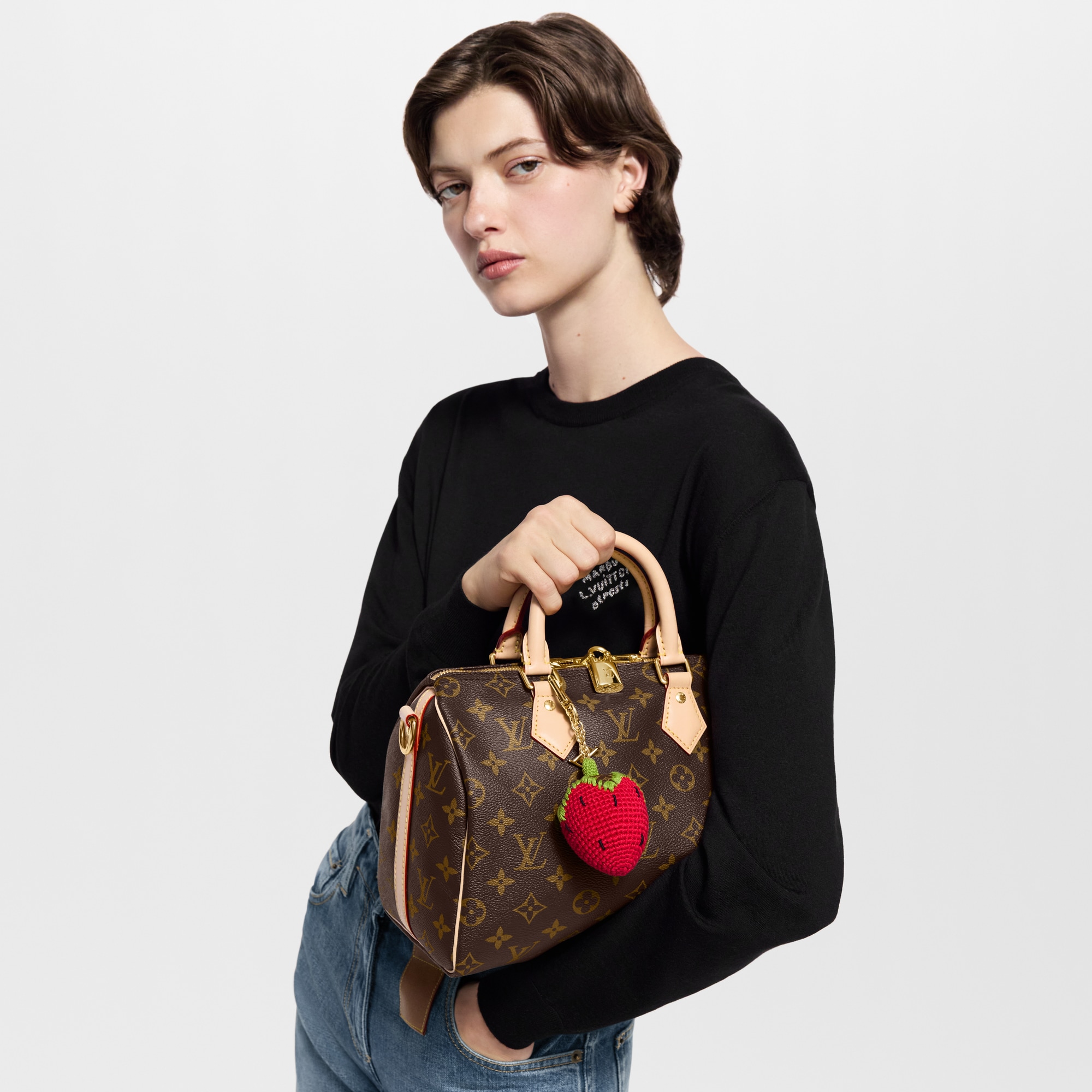 Berrylicious Crochet Bag Charm . in Women