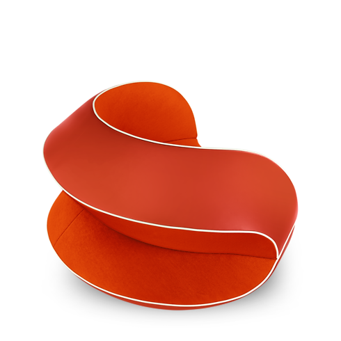 Binda Armchair By Raw Edges in Trunks, Travel and Home's Home and Art of Dining Furniture collections by Louis Vuitton (Product zoom)