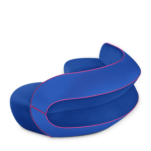 Binda Sofa By Raw Edges in Trunks, Travel and Home's Home and Art of Dining Furniture collections by Louis Vuitton (Product zoom)