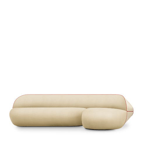 Binda Sofa By Raw Edges in Trunks, Travel and Home's Home and Art of Dining Furniture collections by Louis Vuitton (Product zoom)