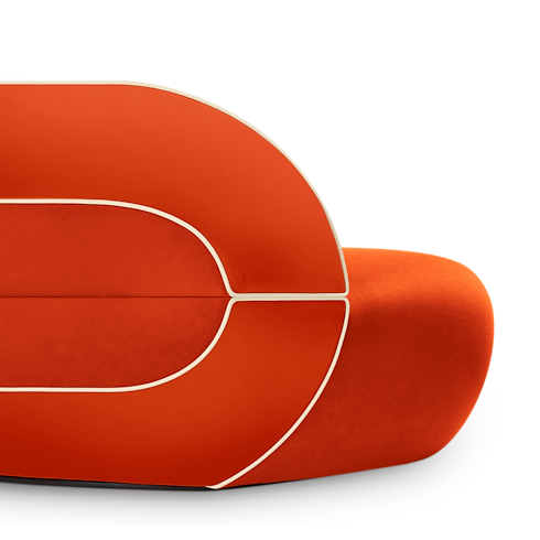 Binda Sofa By Raw Edges in Trunks, Travel and Home's Home and Art of Dining Furniture collections by Louis Vuitton (Product zoom)