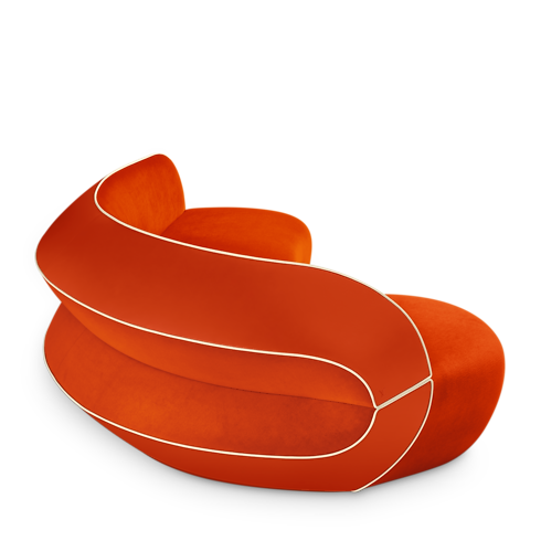 Binda Sofa By Raw Edges in Trunks, Travel and Home's Home and Art of Dining Furniture collections by Louis Vuitton (Product zoom)