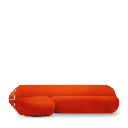 Binda Sofa By Raw Edges in Trunks, Travel and Home's Home and Art of Dining Furniture collections by Louis Vuitton (Product zoom)