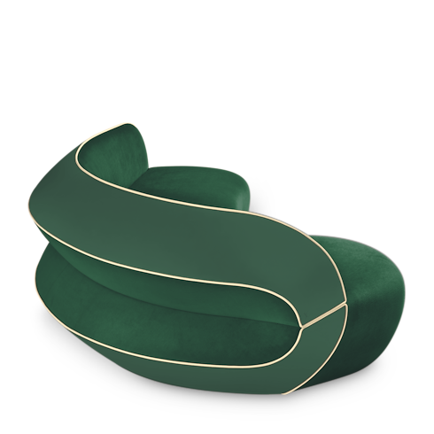 Binda Sofa By Raw Edges in Trunks, Travel and Home's Home and Art of Dining Furniture collections by Louis Vuitton (Product zoom)