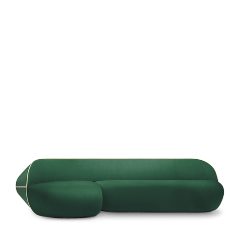 Binda Sofa By Raw Edges in Trunks, Travel and Home's Home and Art of Dining Furniture collections by Louis Vuitton (Product zoom)
