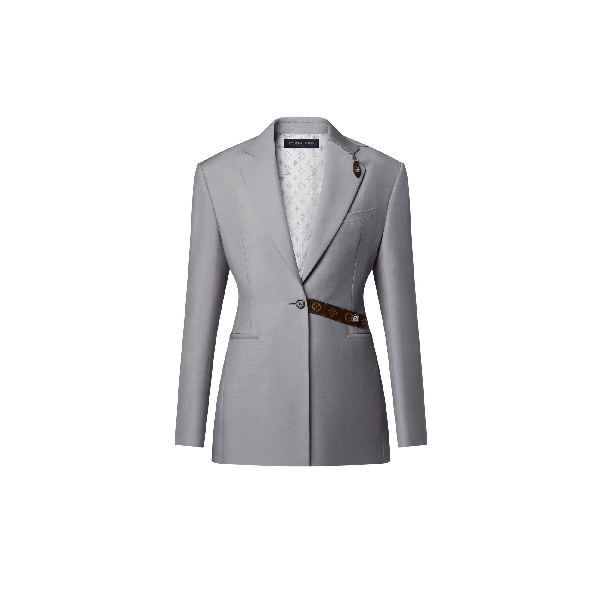 Blazer Jacket W Chain Detail  in Women