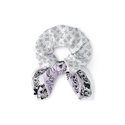 Blooming Monogram Scrunchy . in Women's Accessories Hair Accessories collections by Louis Vuitton (Product zoom)