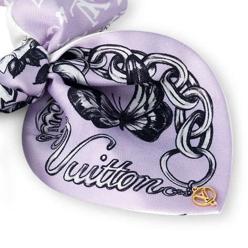 Blooming Monogram Scrunchy . in Women's Accessories Hair Accessories collections by Louis Vuitton (Product zoom)