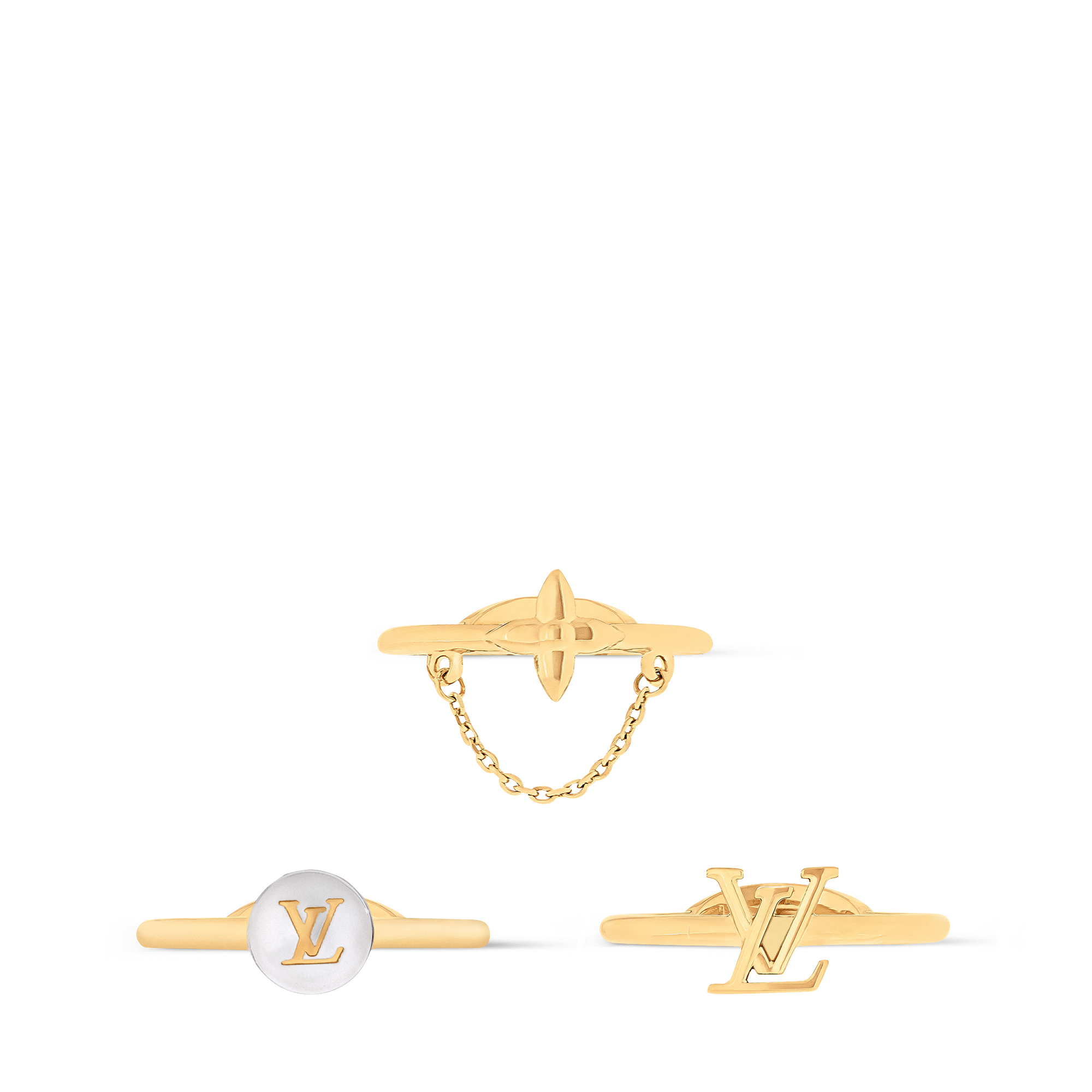 Blooming Pearls Ring Set . in Women