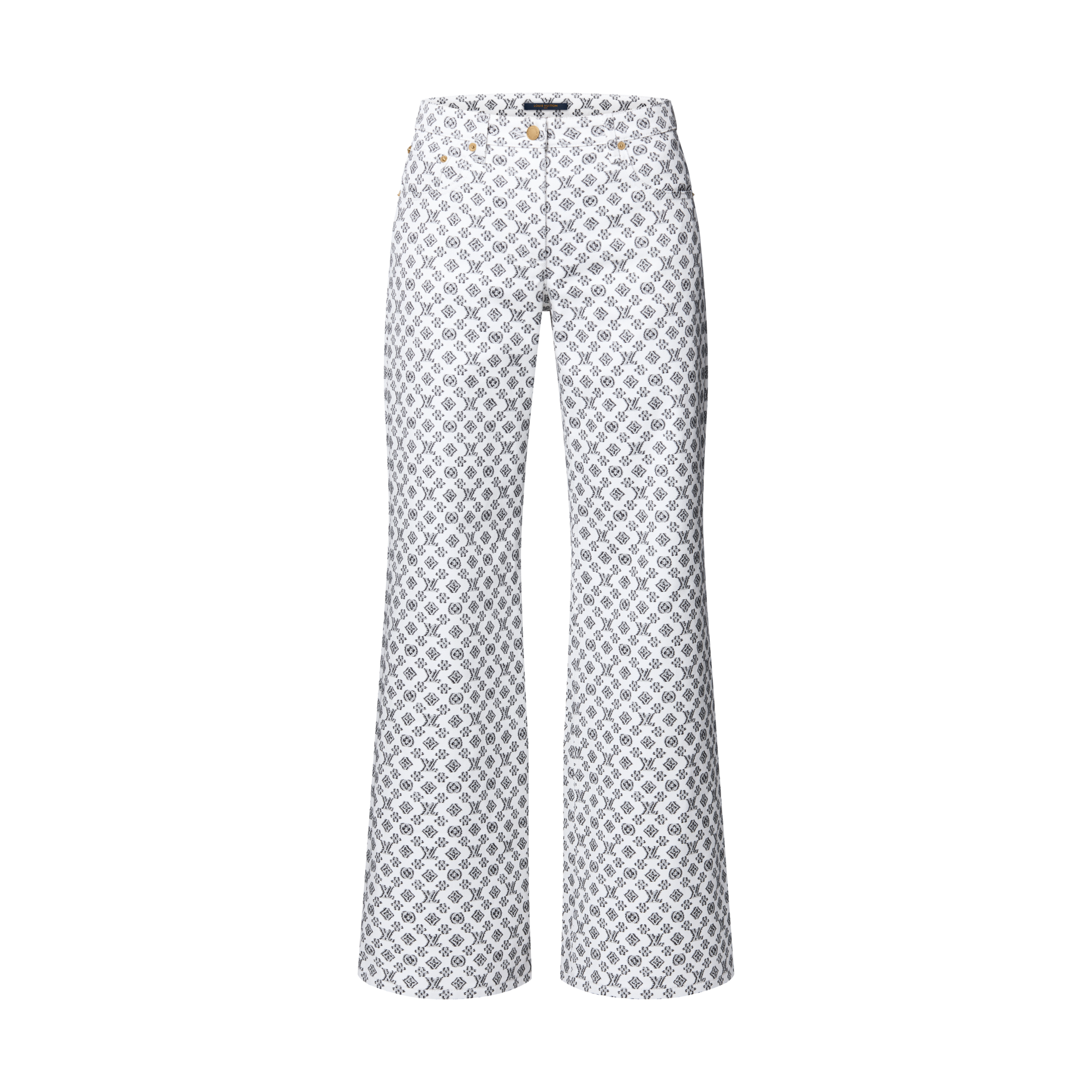 Blurry Monogram Coupé Jeans  in Women