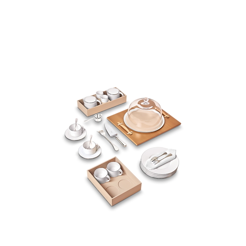 Boîte Afternoon Tea Monogram in Trunks, Travel and Home's Trunks and Boxes Boxes collections by Louis Vuitton (Product zoom)