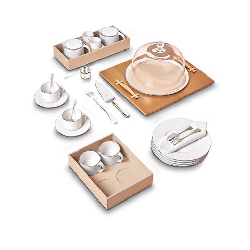 Boîte Afternoon Tea Monogram in Trunks, Travel and Home's Trunks and Boxes Boxes collections by Louis Vuitton (Product zoom)