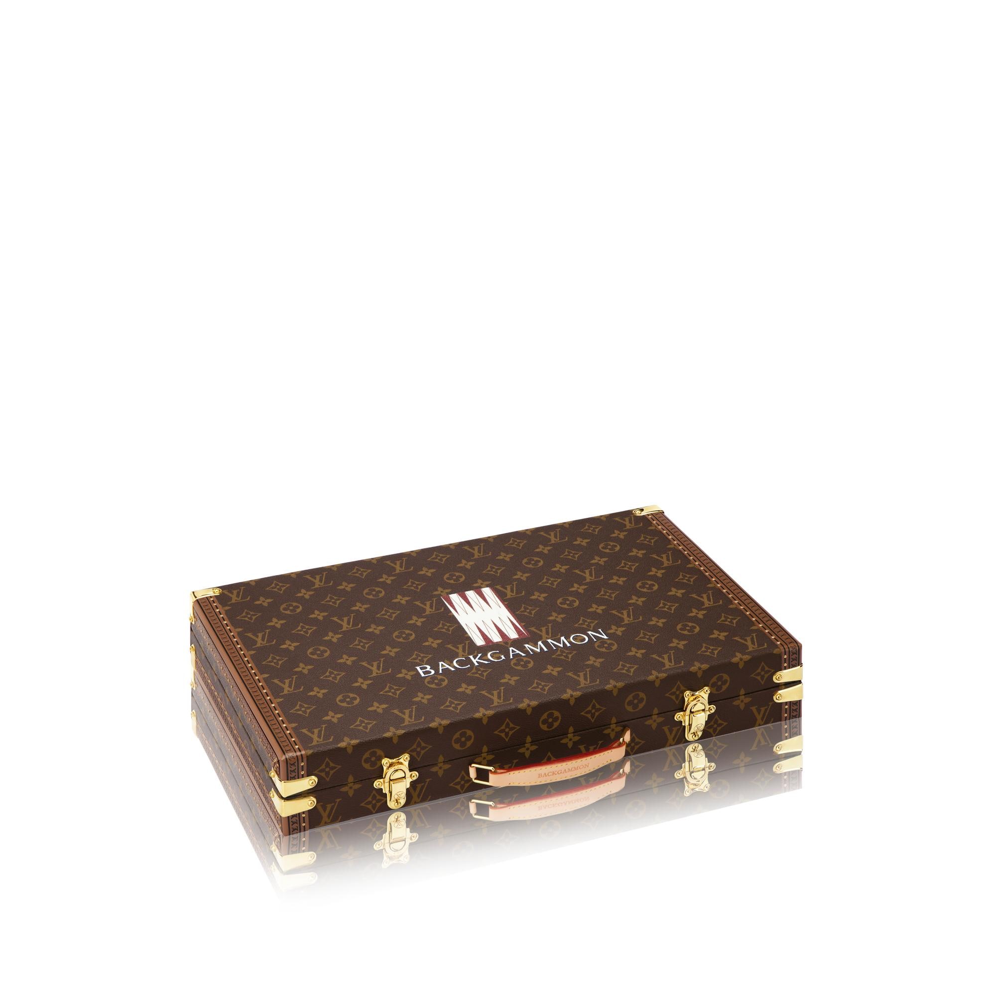 Boîte Jeu Backgammon Monogram in Trunks, Travel and Home