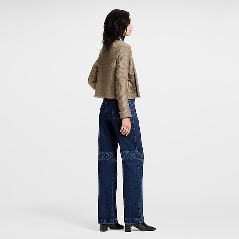 Boxy Glitter Knit Cardigan in Women's Ready-to-Wear Knitwear collections by Louis Vuitton (Product zoom)