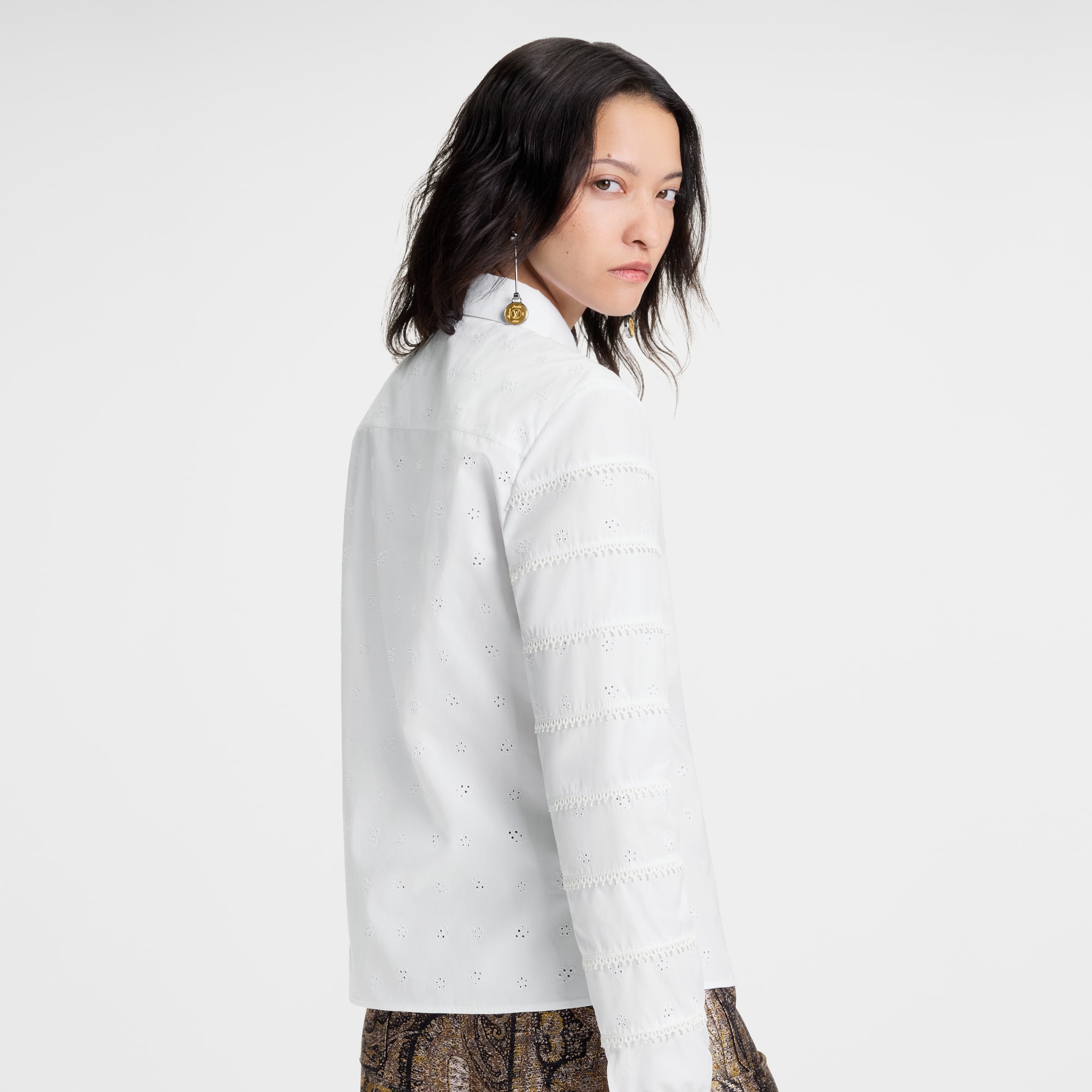 Broderie Anglaise Shirt  in Women