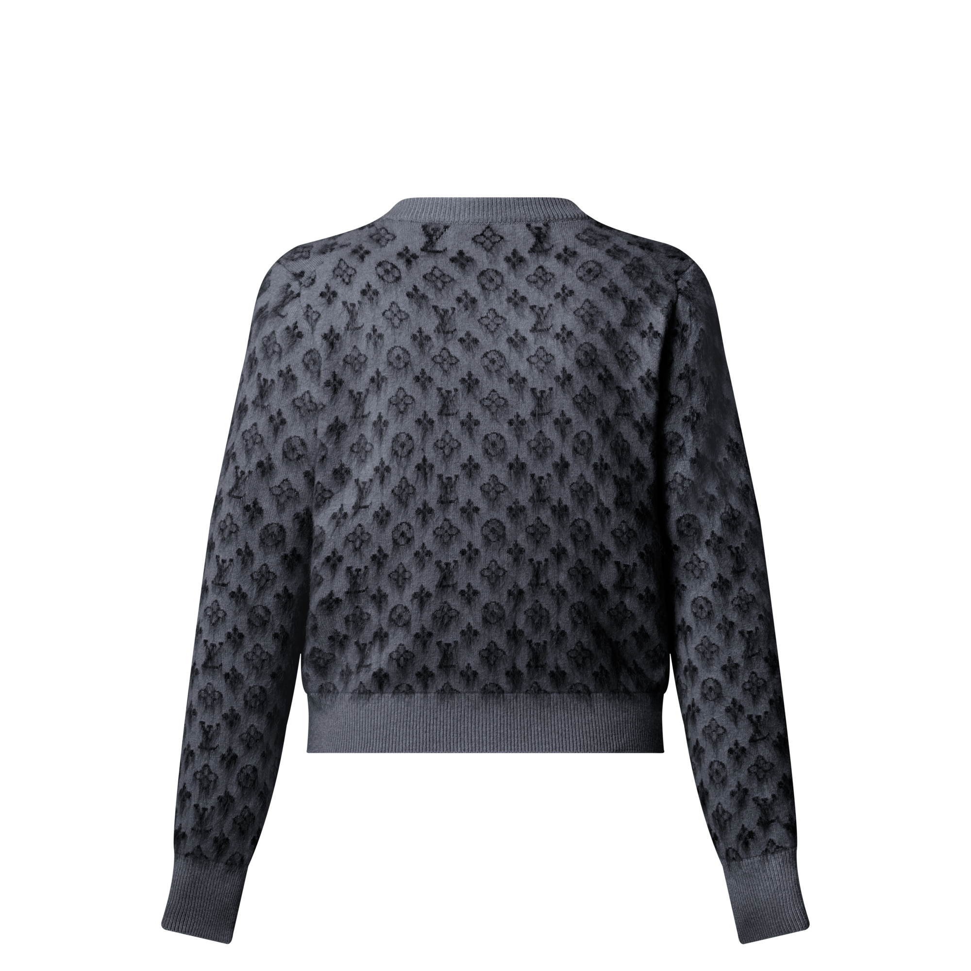 Brushed Monogram Cardigan  in Women