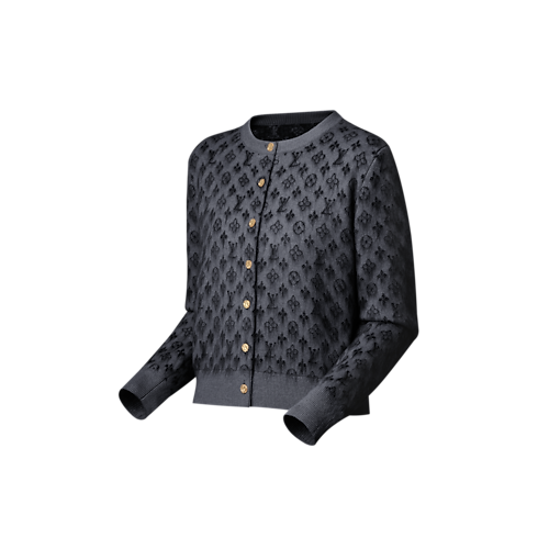 Brushed Monogram Cardigan in Women's Ready-to-Wear Knitwear collections by Louis Vuitton (Product zoom)