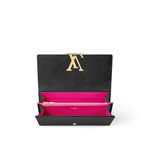 Capucines Wallet Taurillon in Women's Wallets and Small Leather Goods All Wallets and Small Leather Goods for Women collections by Louis Vuitton (Product zoom)