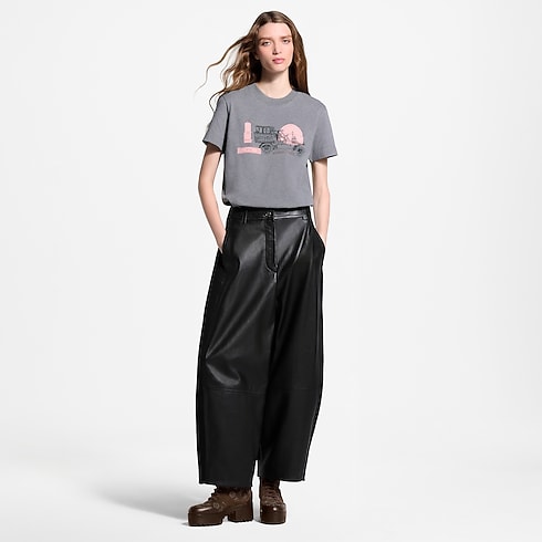 Car Print T-Shirt in Women's Ready-to-Wear T-shirts and Sweatshirts collections by Louis Vuitton (Product zoom)