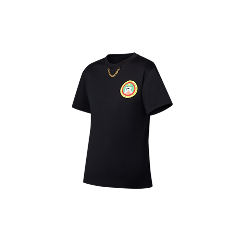 Cat Stamp T-Shirt in Women's Ready-to-Wear Tops collections by Louis Vuitton (Product zoom)