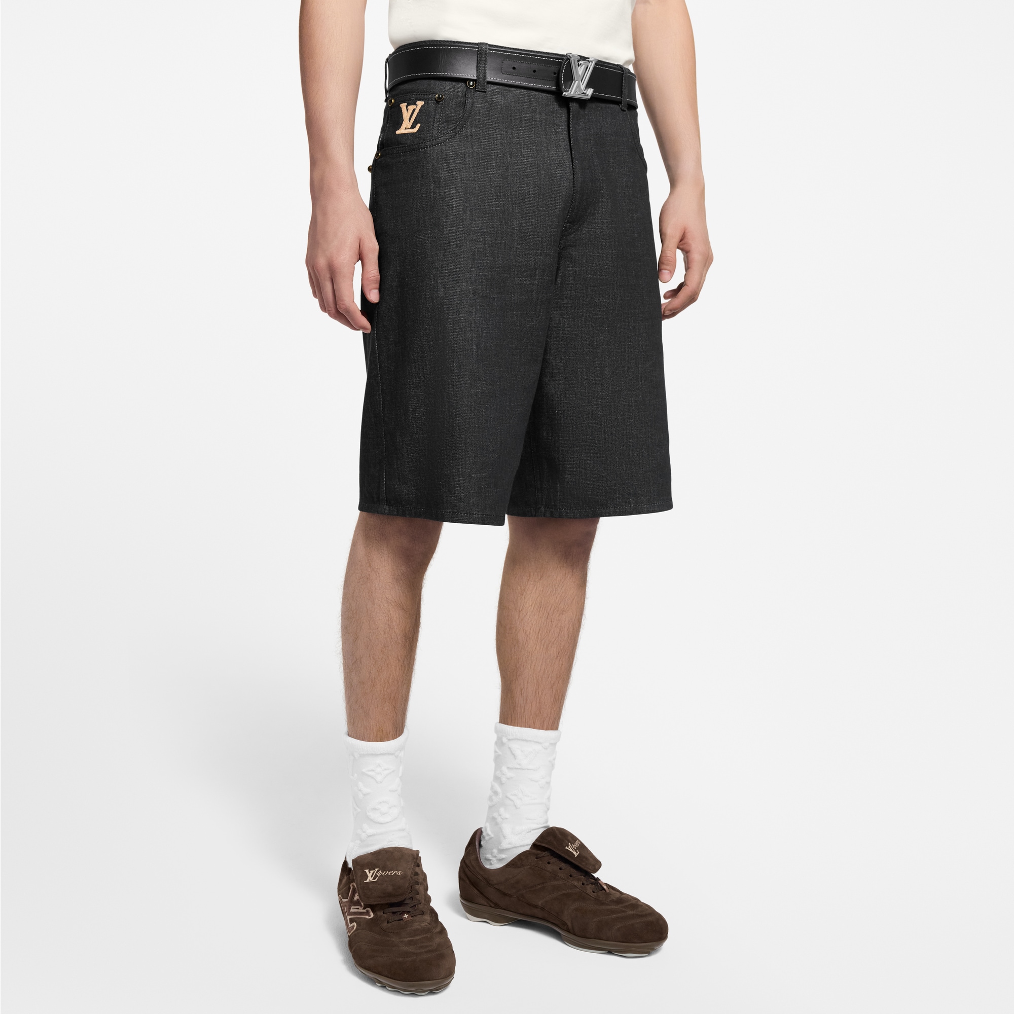 Chambray Shorts  in Men