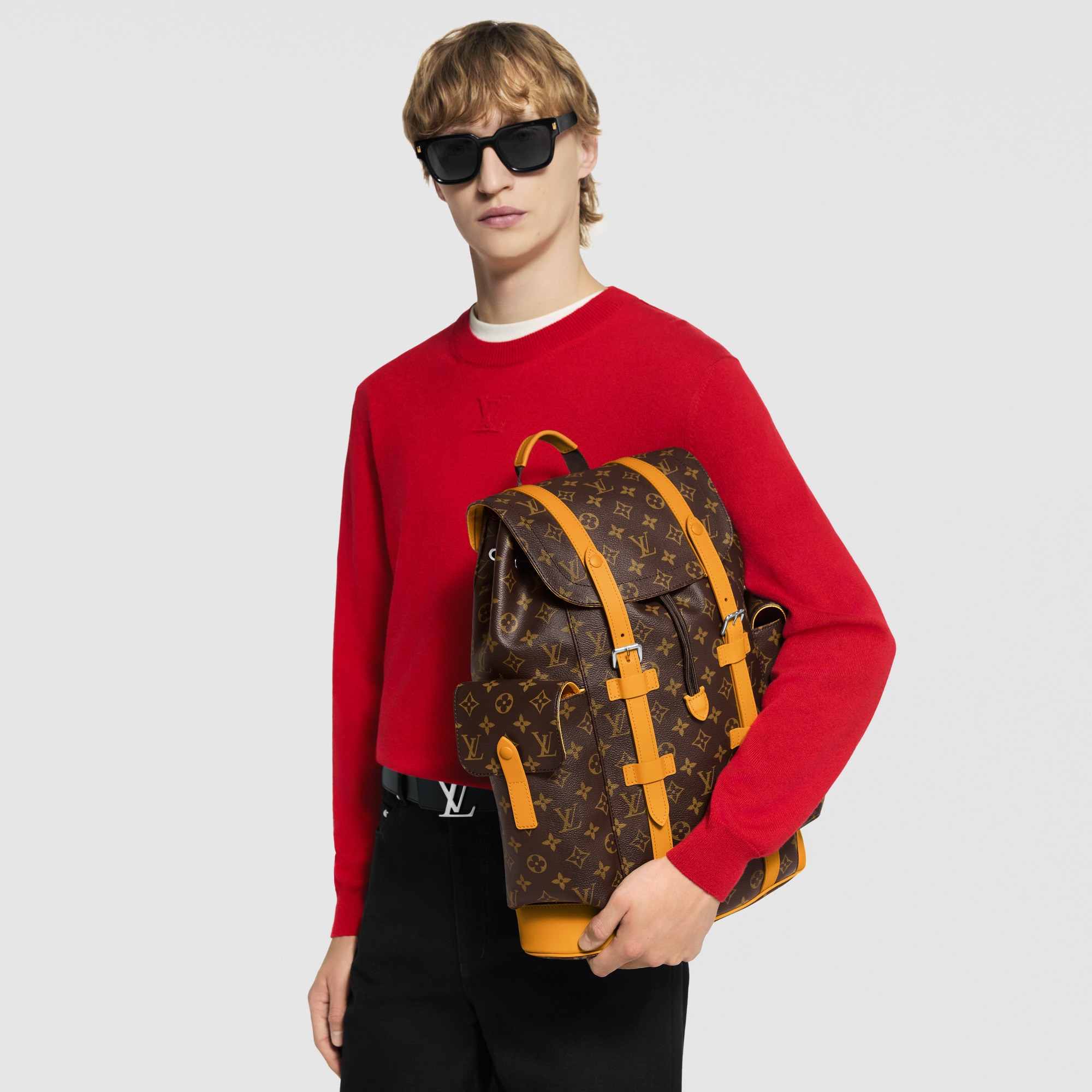 Christopher MM Monogram Macassar Canvas in Bags and Small Leather Goods
