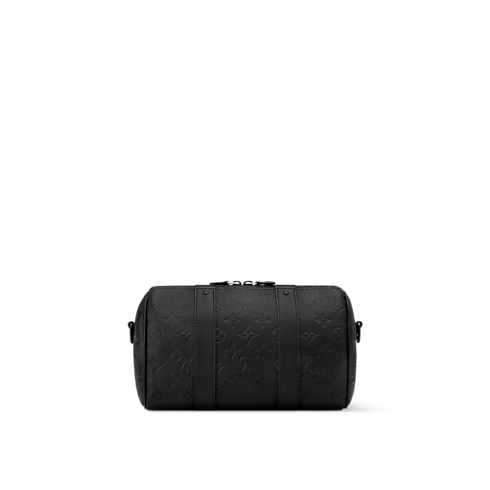 City Keepall Monogram Shadow Leather in Bags and Small Leather Goods's Men Bags LV Icons collections by Louis Vuitton (Product zoom)