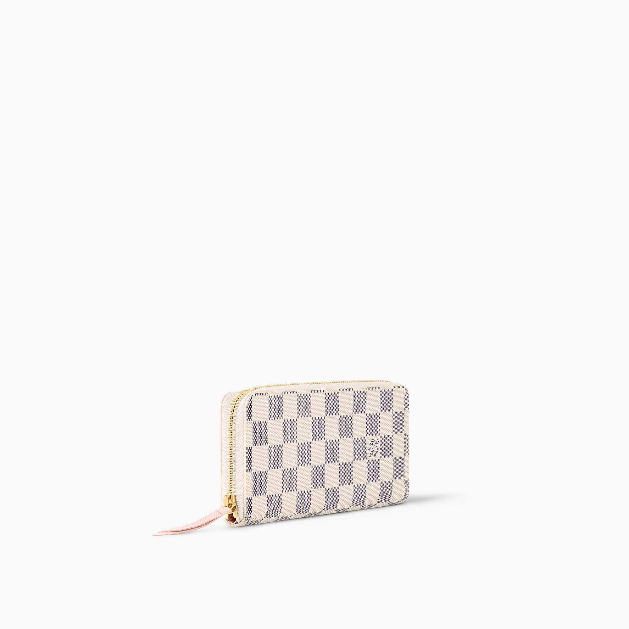 Clémence Wallet Damier Azur Canvas Wallets and Small Leather